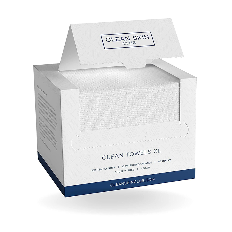 Clean Towels 25 Count, Clean Skin Club
