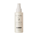 A 3.4 fl oz / 100 ml bottle of Face Reality Omni Clear Mist, a professional hypochlorous acid spray, shown on a neutral beige background.